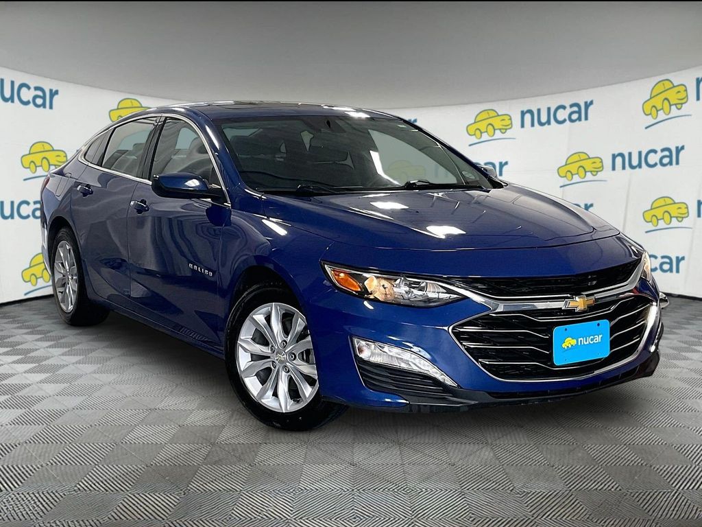 Riverside Blue Metallic 2023 Chevrolet Malibu Sedan Front-Wheel Drive Continuously Variable Transmission