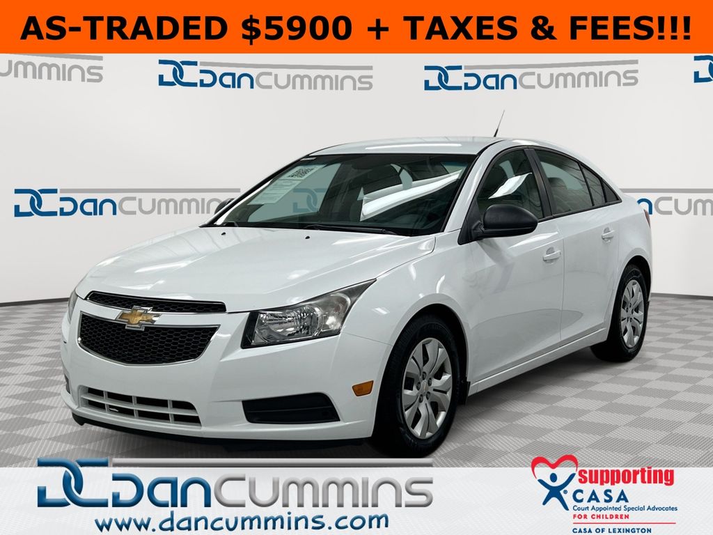 Summit White 2014 Chevrolet Cruze LS Sedan FWD Sedan Front-Wheel Drive 6-Speed Automatic Overdrive