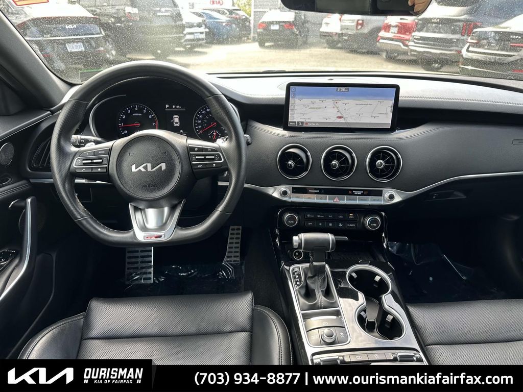 Used 2022 Kia Stinger GT-Line with VIN KNAE35LD3N6110373 for sale in Fairfax, VA