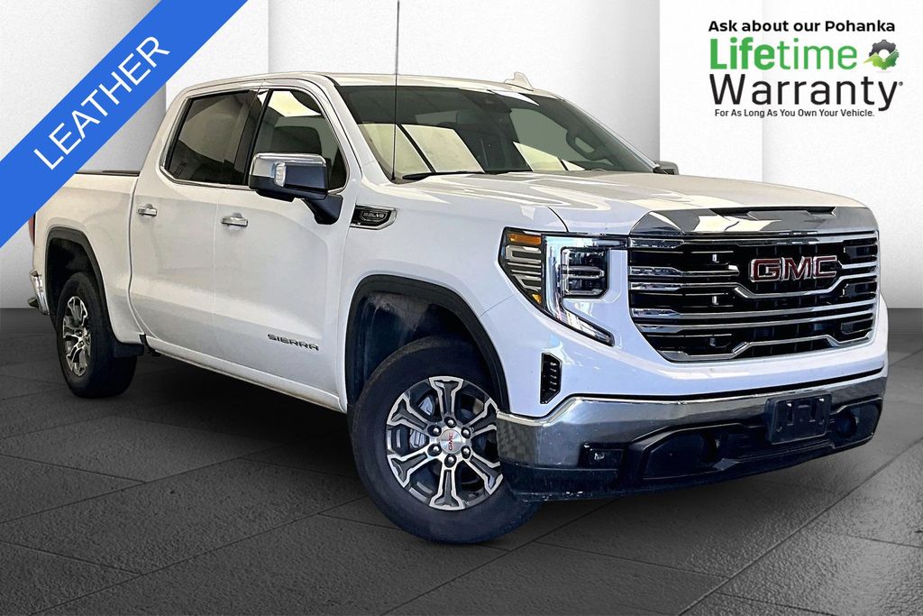 Summit White 2025 GMC Sierra 1500 Pickup Truck Four-Wheel Drive Automatic