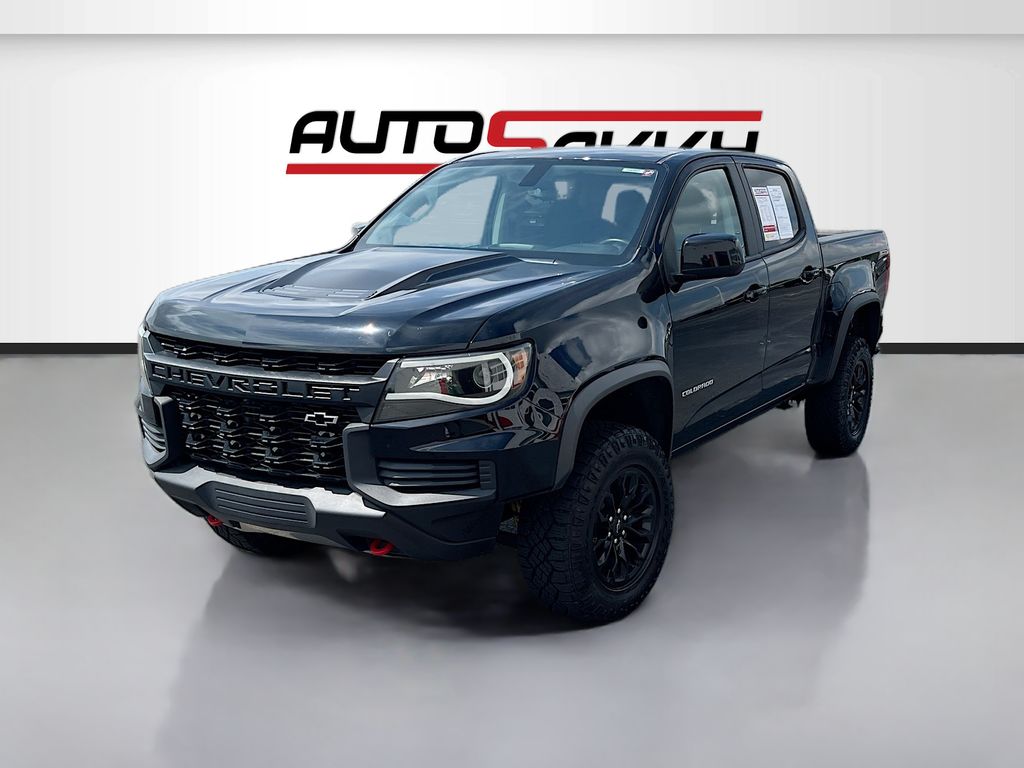 Used 2022 Black Chevrolet ZR2 image 3