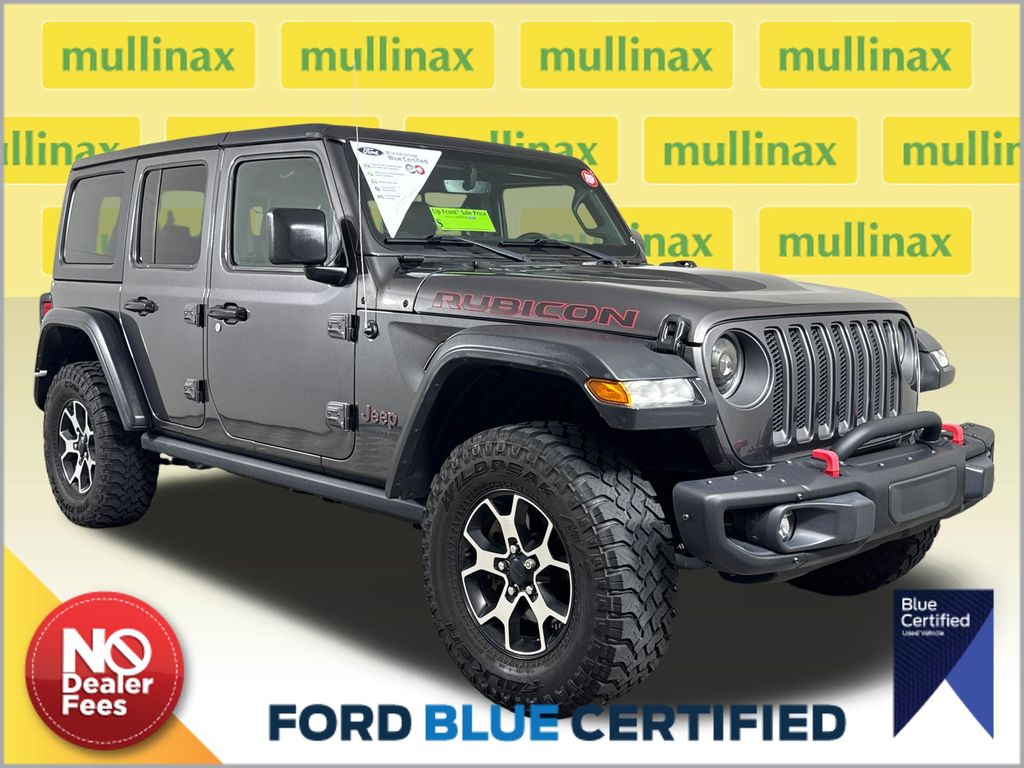 Gray (Granite Crystal Metallic Clearcoat) 2020 Jeep Wrangler SUV / Crossover Four-Wheel Drive 8-Speed Automatic