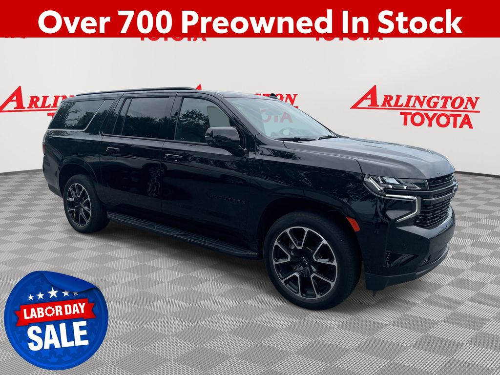 Black 2024 Chevrolet Suburban SUV / Crossover Four-Wheel Drive 