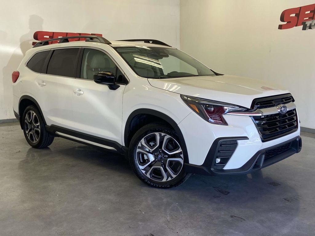 Crystal White Pearl 2024 Subaru Ascent Limited 8-Passenger AWD SUV / Crossover All-Wheel Drive Continuously Variable Transmission