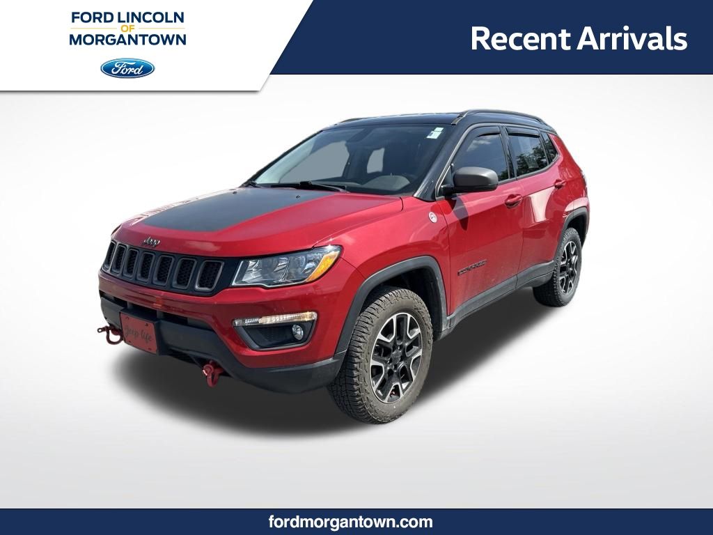 Redline Pearlcoat 2019 Jeep Compass SUV / Crossover Four-Wheel Drive 9-Speed Automatic