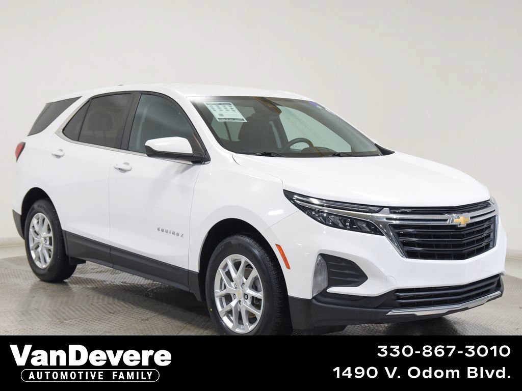 Summit White 2022 Chevrolet Equinox SUV / Crossover Front-Wheel Drive 6-Speed Automatic Overdrive