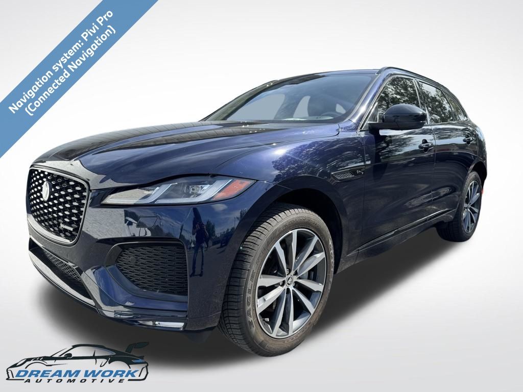 Blue 2025 Jaguar F-PACE P250 R-Dynamic S AWD SUV / Crossover All-Wheel Drive 8-Speed Automatic