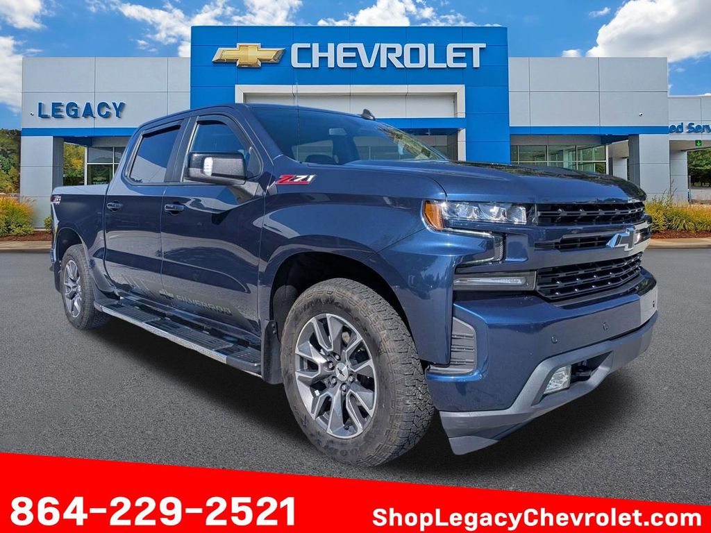 Deep Ocean Blue Metallic 2018 Chevrolet Silverado 1500 LT Double Cab 4WD Pickup Truck Four-Wheel Drive 6-Speed Automatic Overdrive