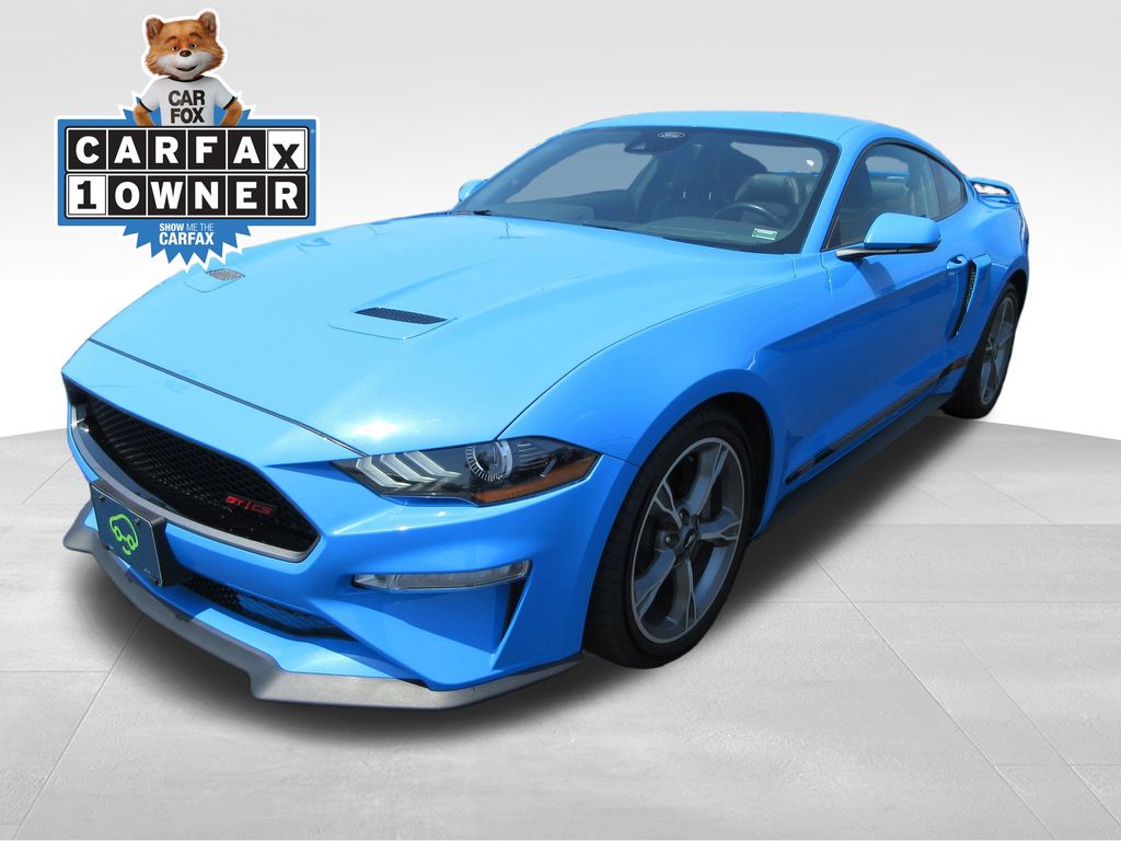 Grabber Blue Metallic 2022 Ford Mustang Coupe Rear-Wheel Drive Automatic