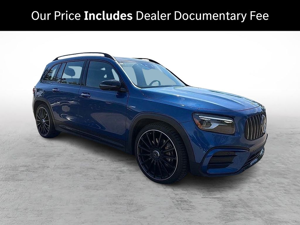 Starling Blue Metallic 2024 Mercedes-Benz GLB SUV / Crossover All-Wheel Drive 8-Speed Automatic