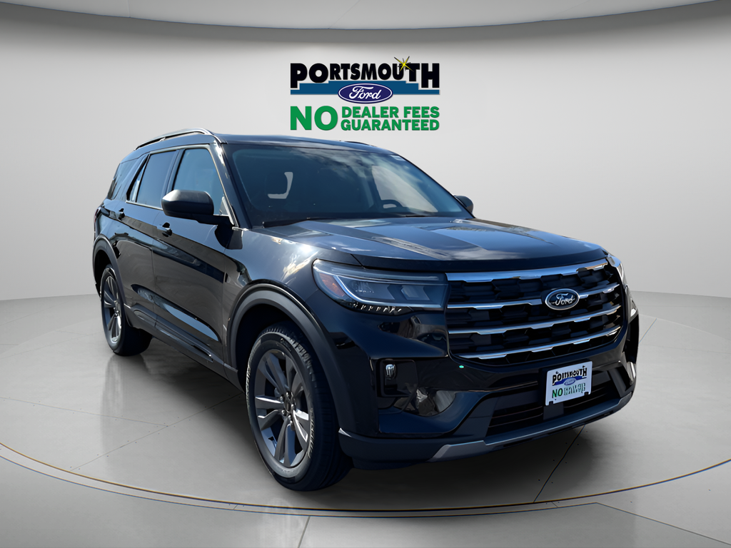 Agate Black Metallic 2026 Ford Explorer SUV / Crossover All-Wheel Drive Automatic