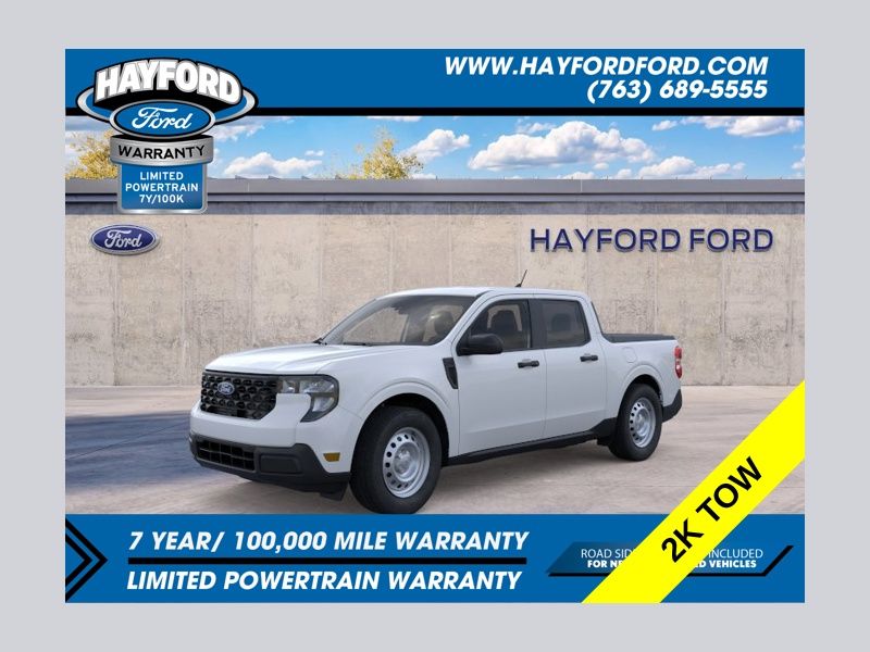 Space White Metallic 2026 Ford Maverick Pickup Truck All-Wheel Drive 8-Speed Automatic