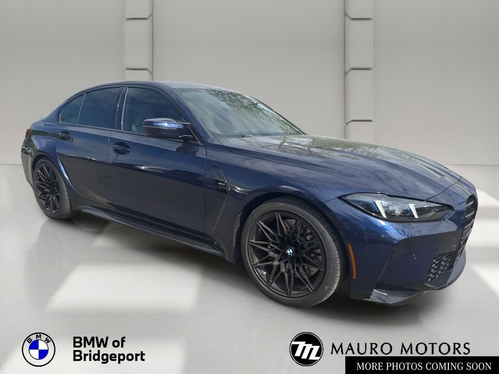 Tanzanite Blue II Metallic 2026 BMW M3 RWD Sedan Rear-Wheel Drive 6-Speed Manual