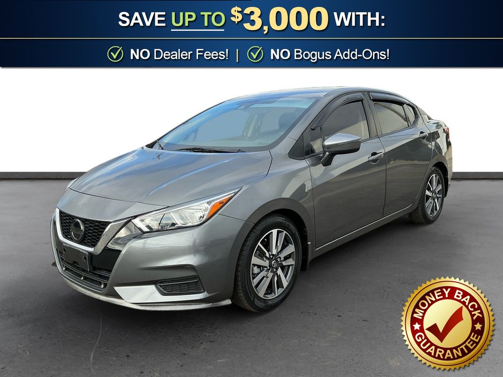 Gray (Gun Metallic) 2020 Nissan Versa SV FWD Sedan Front-Wheel Drive Continuously Variable Transmission