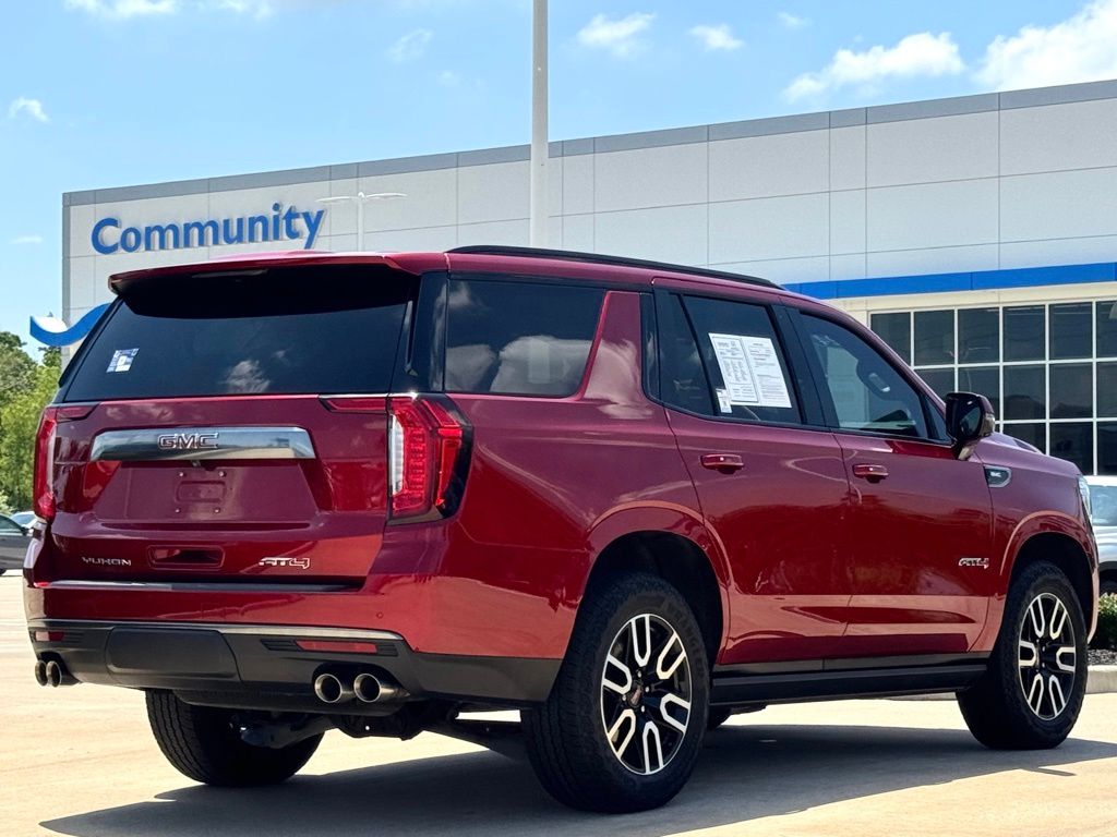 2024 GMC Yukon AT4 Red at Bayway Cadillac of The Woodlands