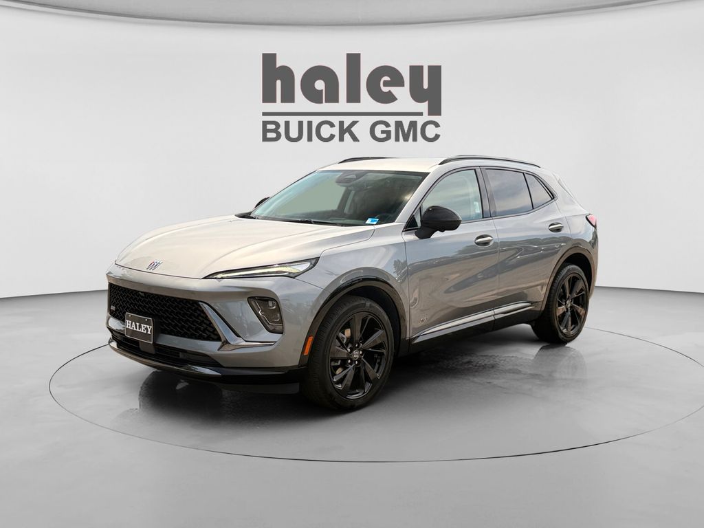 Moonstone Gray Metallic 2025 Buick Envision Sport Touring AWD SUV / Crossover All-Wheel Drive 9-Speed Automatic