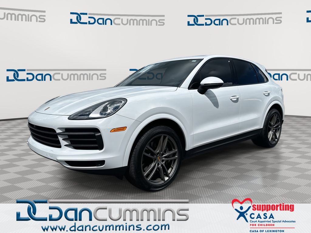 Carrara White Metallic 2022 Porsche Cayenne SUV / Crossover All-Wheel Drive 8-Speed Automatic