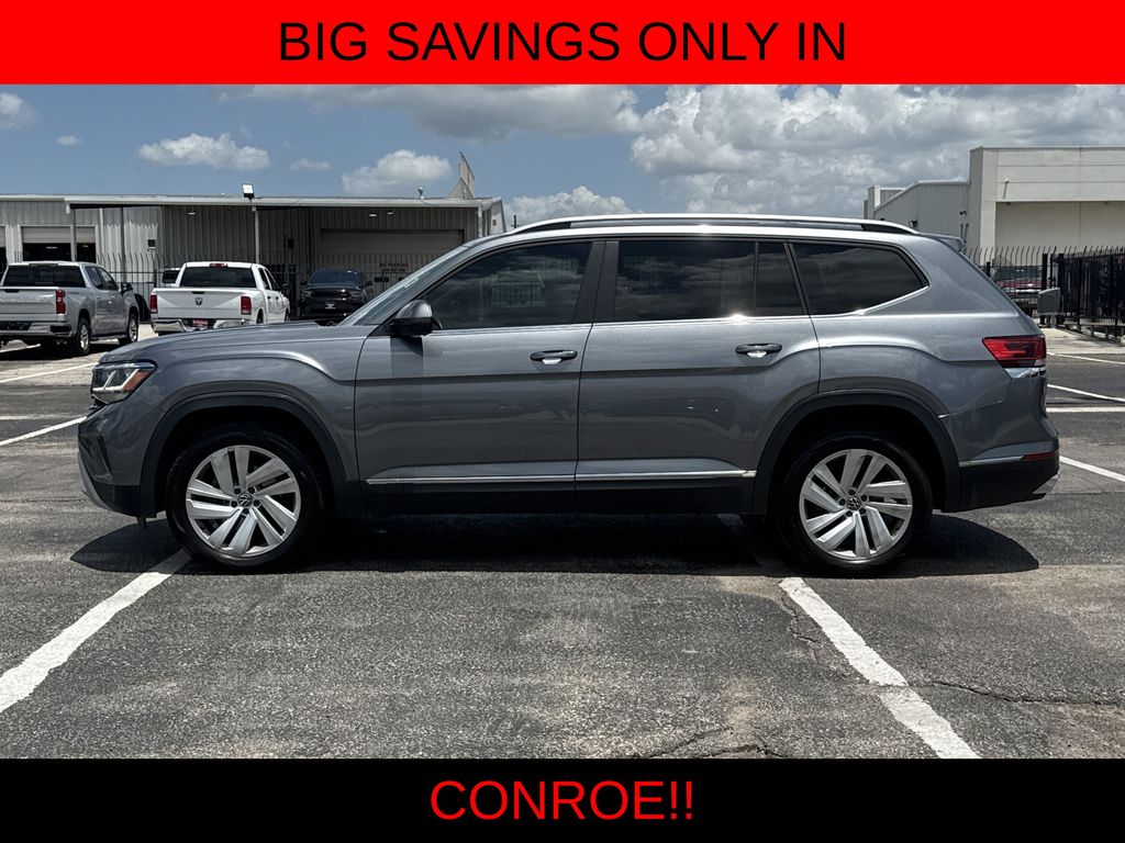2021 Volkswagen Atlas SEL Gray at DeMontrond Mazda