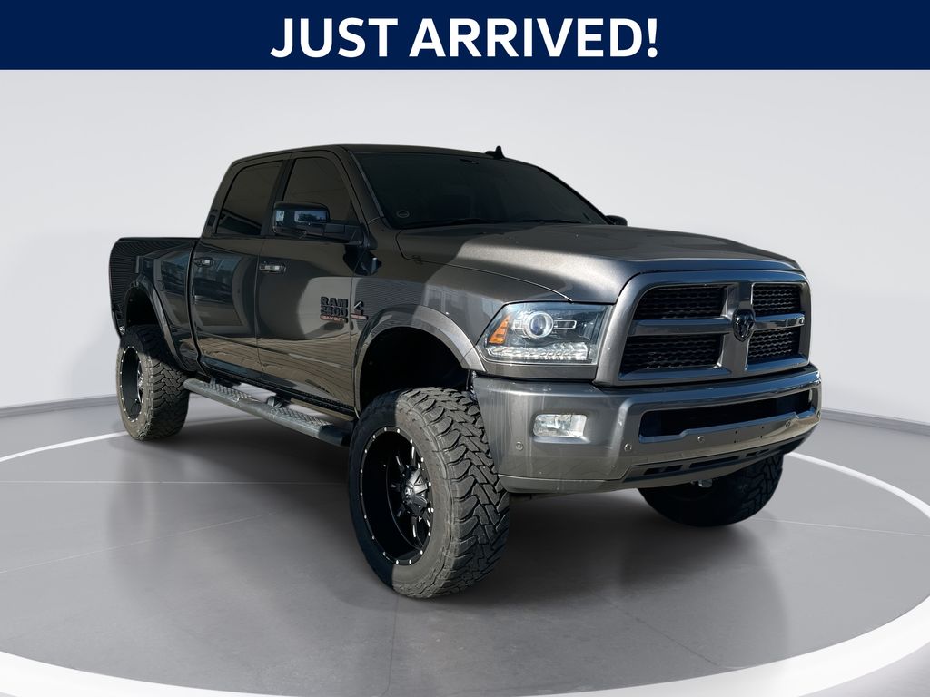 Gray (Granite Crystal Metallic Clearcoat) 2016 RAM 2500 Laramie Crew Cab 4WD Pickup Truck Four-Wheel Drive 6-Speed Automatic