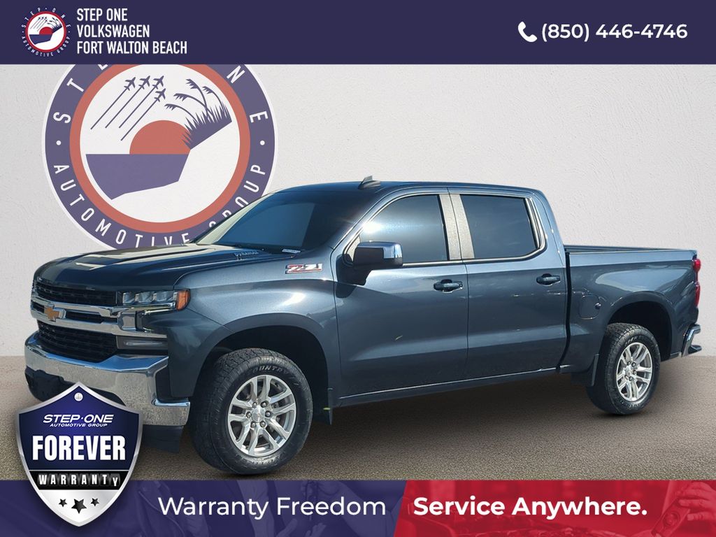 Shadow Gray Metallic 2022 Chevrolet Silverado 1500 Pickup Truck Four-Wheel Drive Automatic