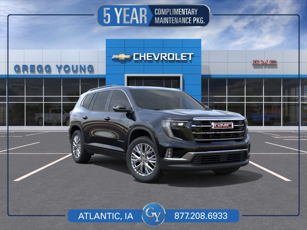 Black (Ebony Twilight Metallic) 2026 GMC Acadia SUV / Crossover Four-Wheel Drive 8-Speed Automatic