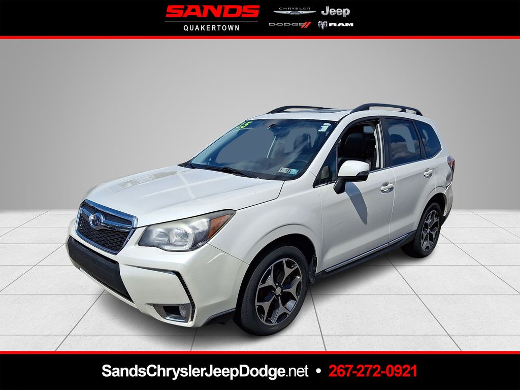 Satin White Pearl 2015 Subaru Forester SUV / Crossover All-Wheel Drive Continuously Variable Transmission
