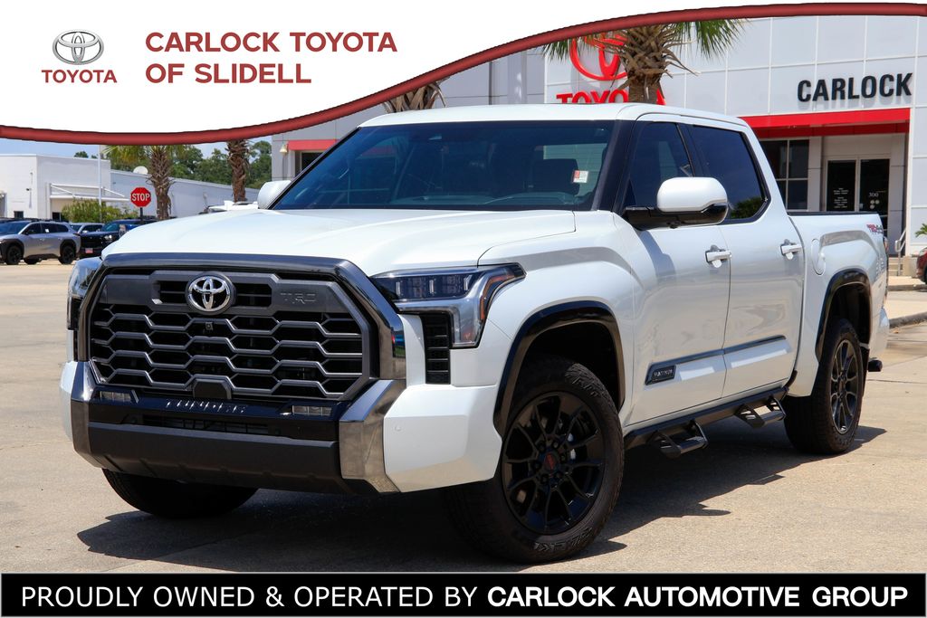 Pearl 2025 Toyota Tundra Pickup Truck Four-Wheel Drive Automatic
