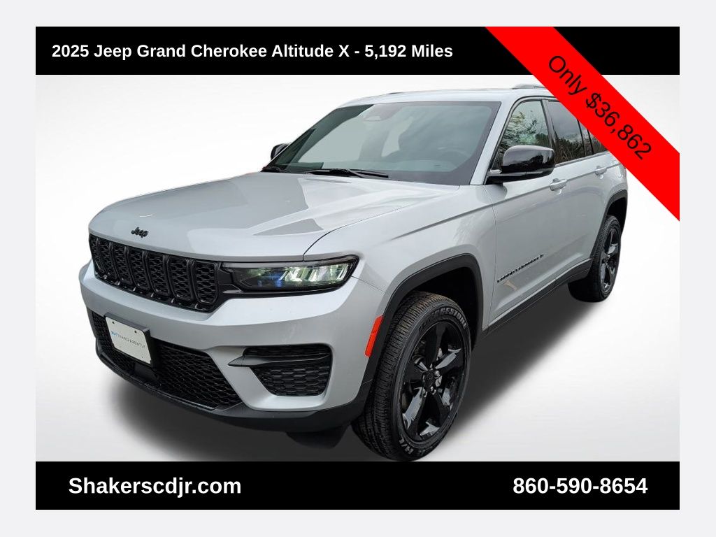 2025 Jeep Grand Cherokee Altitude X 4WD