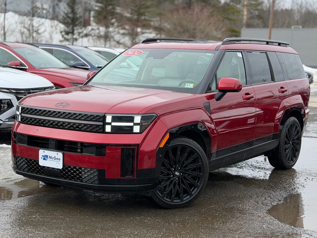 Ultimate Red 2024 Hyundai Santa Fe Calligraphy AWD SUV / Crossover All-Wheel Drive Automatic