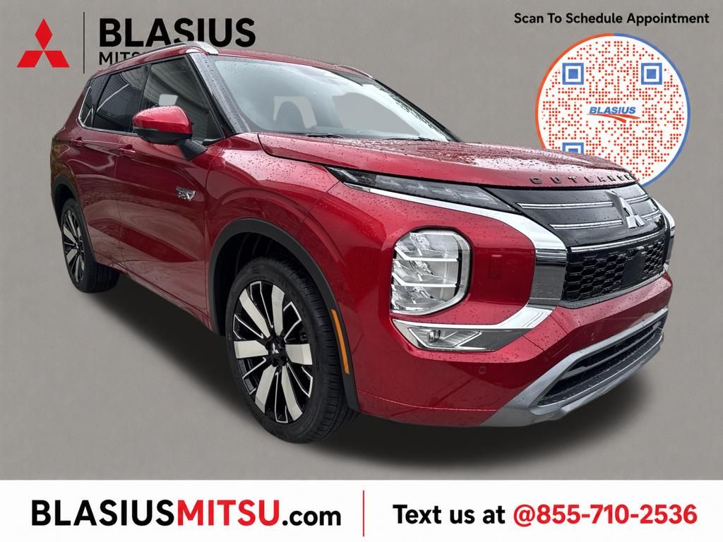 Red Diamond 2026 Mitsubishi Outlander Hybrid Plug-in SUV / Crossover 1-Speed Automatic