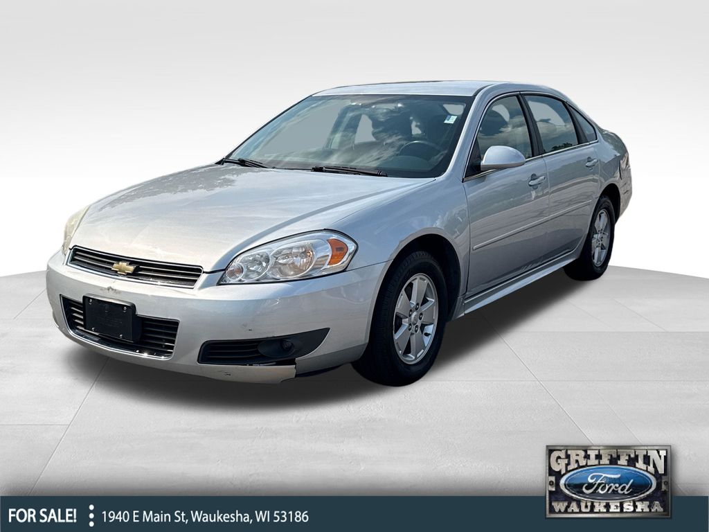 Silver Ice Metallic 2011 Chevrolet Impala Sedan Front-Wheel Drive 4-Speed Automatic Overdrive