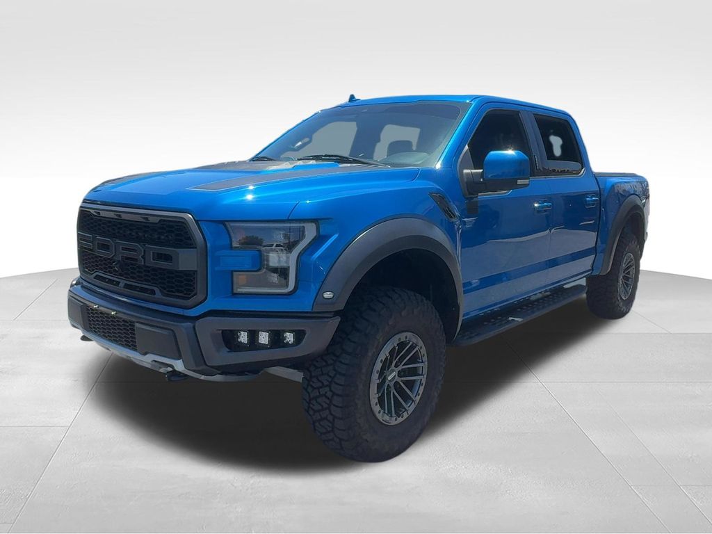 Blue Metallic 2019 Ford F-150 Pickup Truck Four-Wheel Drive Automatic