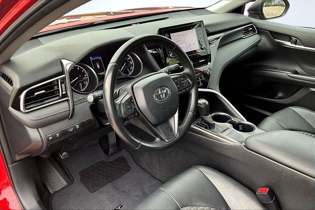 2023 Toyota Camry SE Red at Don McGill Toyota