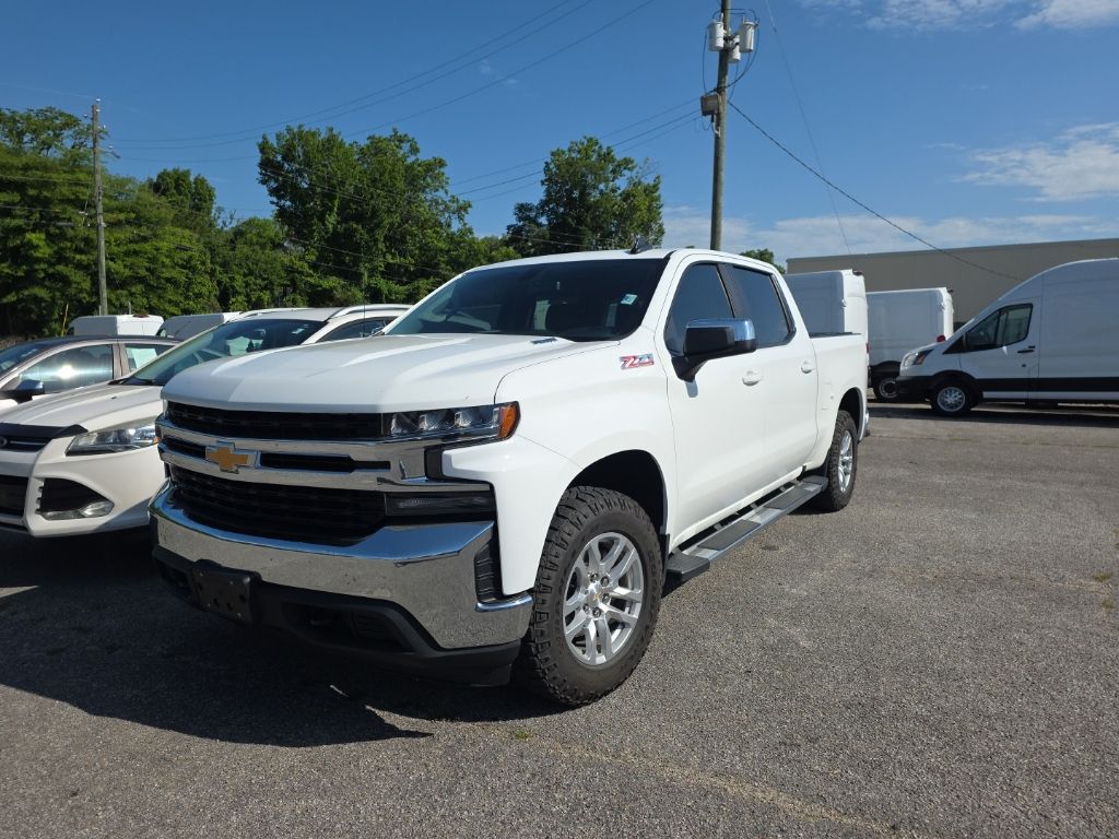 Summit White 2020 Chevrolet Silverado 1500 Pickup Truck Four-Wheel Drive Automatic