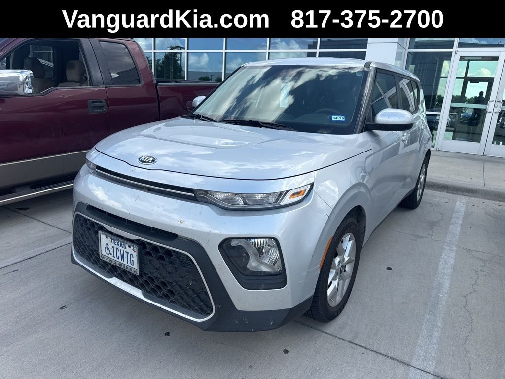 Sparkling Silver 2020 Kia Soul S FWD SUV / Crossover Front-Wheel Drive Continuously Variable Transmission