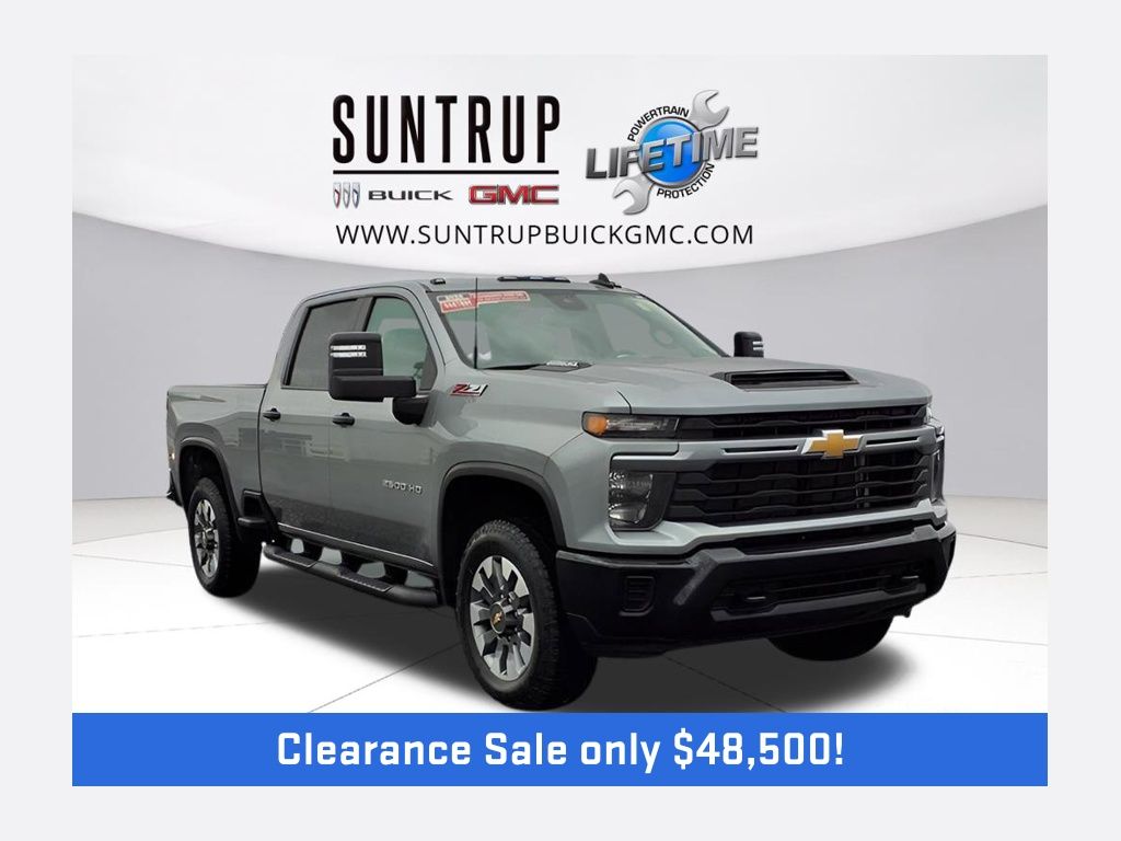 2024 Chevrolet Silverado 2500HD Custom Crew Cab 4WD
