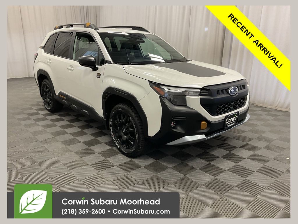 White 2026 Subaru Forester SUV / Crossover All-Wheel Drive Continuously Variable Transmission