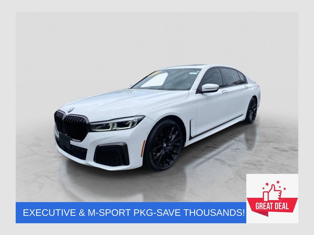 Alpine White 2022 BMW 7 Series Sedan All-Wheel Drive 8-Speed Automatic