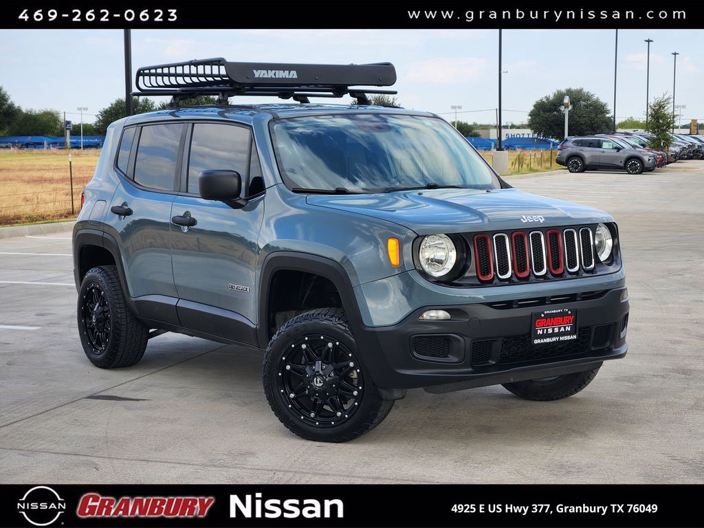Anvil 2017 Jeep Renegade SUV / Crossover Four-Wheel Drive 9-Speed Automatic
