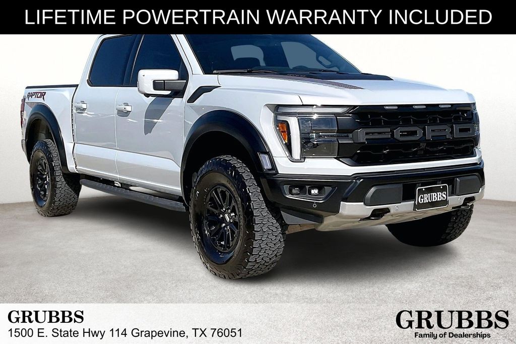 White Metallic 2025 Ford F-150 Pickup Truck Four-Wheel Drive Automatic