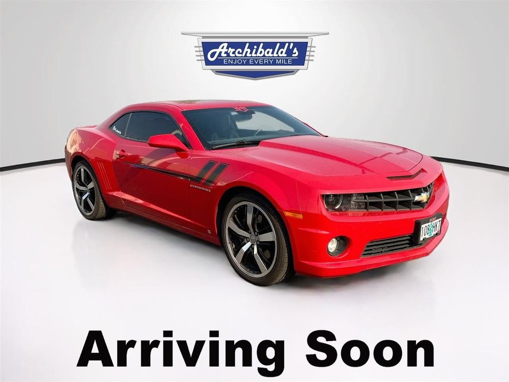 Victory Red 2010 Chevrolet Camaro Coupe Rear-Wheel Drive 6-Speed Manual