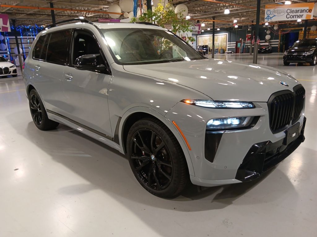 Gray Metallic 2025 BMW X7 SUV / Crossover All-Wheel Drive 8-Speed Automatic