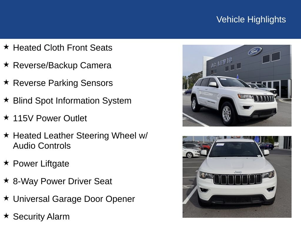 2020 Jeep Grand Cherokee Laredo E