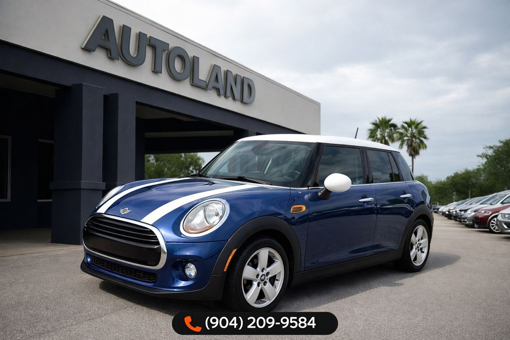 Deep Blue Metallic 2015 MINI Cooper 4-Door Hatchback FWD Hatchback Front-Wheel Drive 6-Speed Automatic