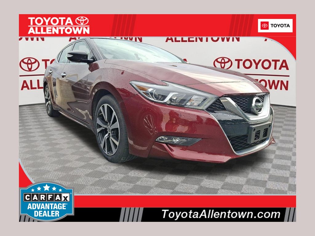 Coulis Red 2016 Nissan Maxima SL Sedan Front-Wheel Drive Continuously Variable Transmission