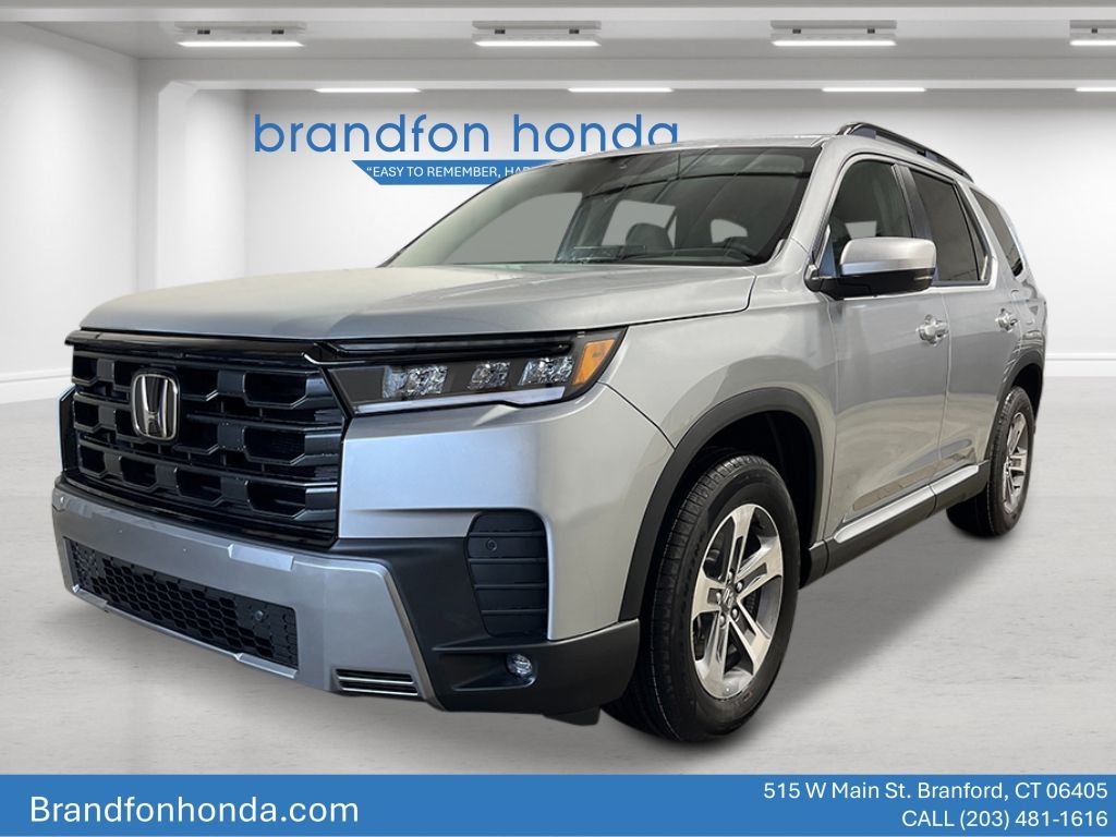 Solar Silver Metallic 2026 Honda Pilot SUV / Crossover All-Wheel Drive Automatic