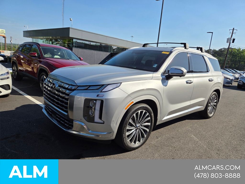 Typhoon Silver 2023 Hyundai Palisade Calligraphy FWD SUV / Crossover Front-Wheel Drive 8-Speed Automatic