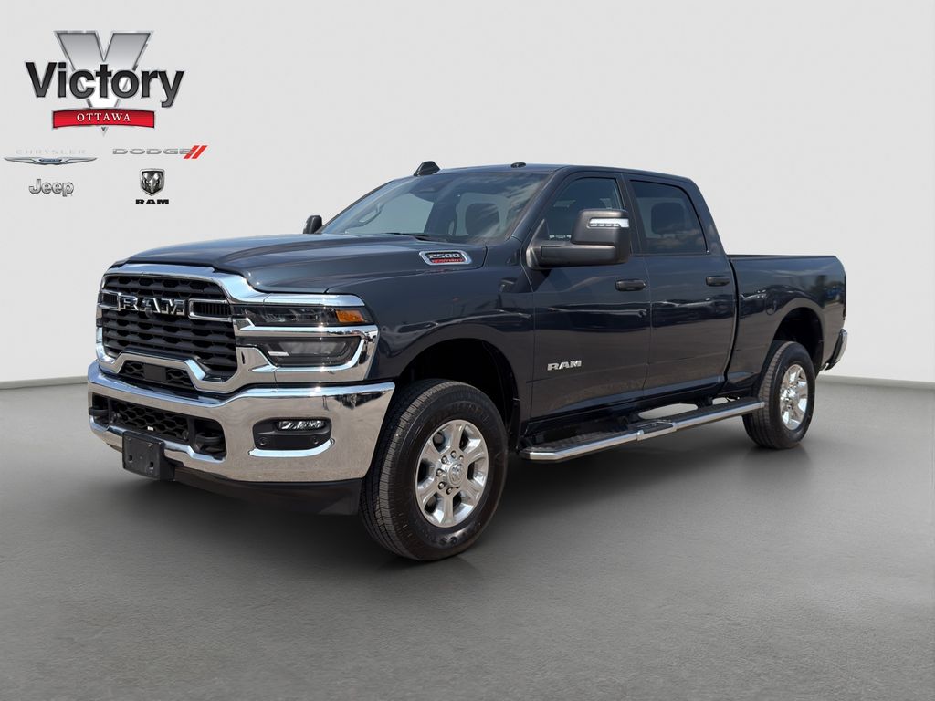Forged Blue Metallic 2025 RAM 2500 Pickup Truck Four-Wheel Drive 8-Speed Automatic