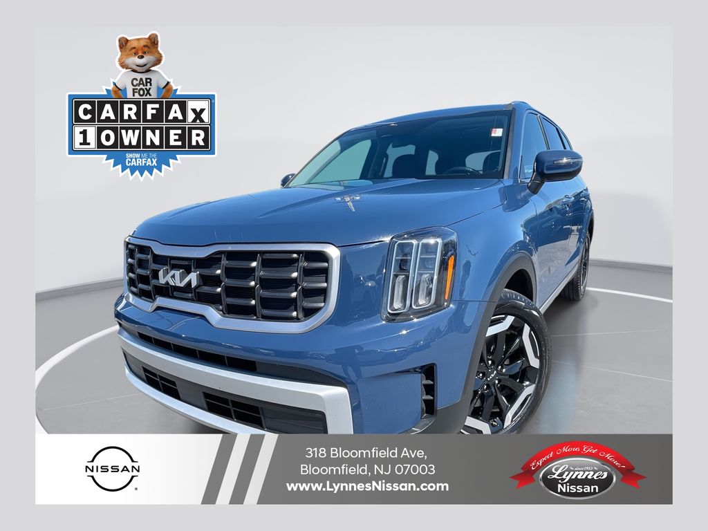 Midnight Lake Blue 2025 Kia Telluride S AWD SUV / Crossover All-Wheel Drive 8-Speed Automatic