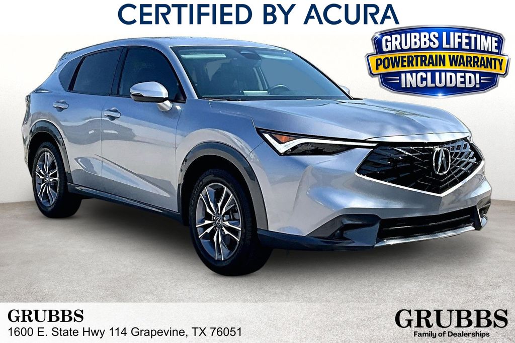 Solar Silver Metallic 2026 Acura ADX SUV / Crossover Front-Wheel Drive Continuously Variable Transmission